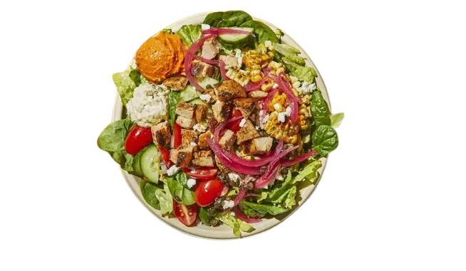 cava lemon herb chicken
bowl