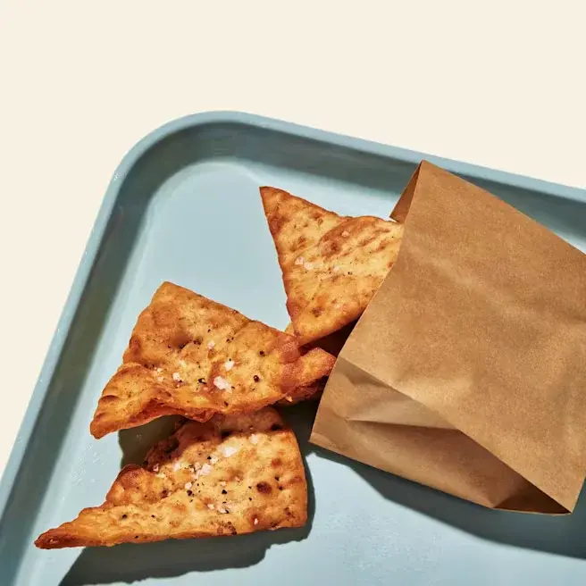 Classic pita chip from cava menu