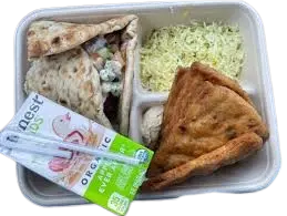 mini falafel pita