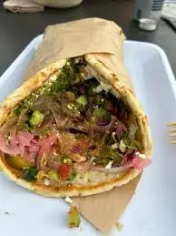 spicy lamb meat lamb pita