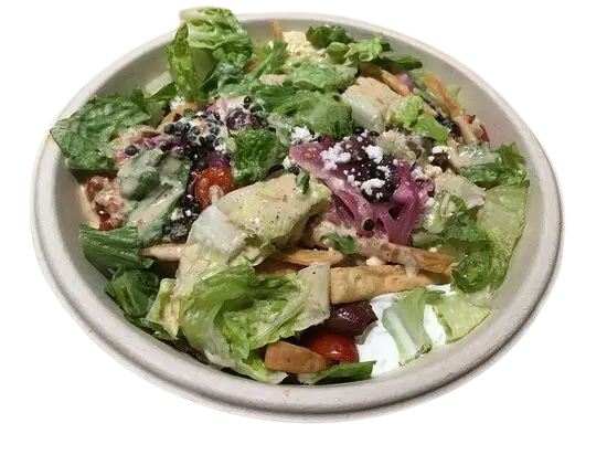 super greens and grilled chicken bowl