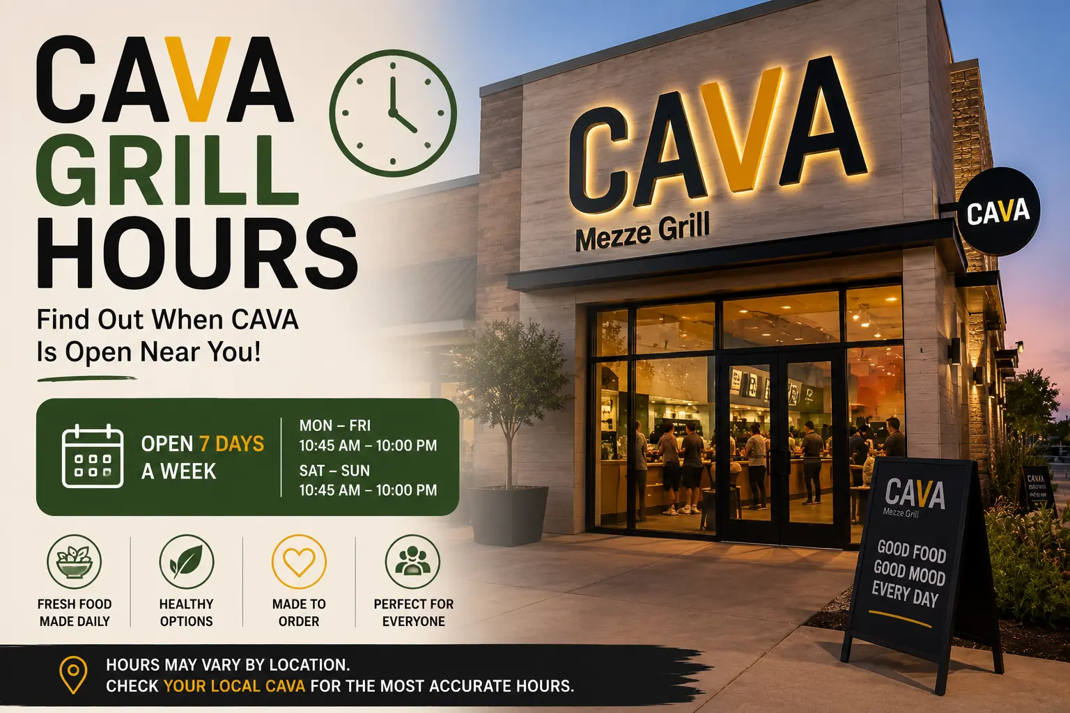 cava grill hours