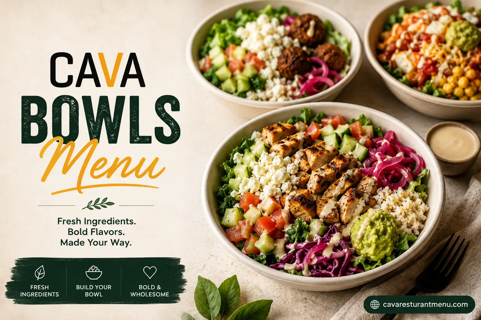 Cava Menu.pdf CAVA Bowl Price 2026: Cost, Calories & Menu Guide