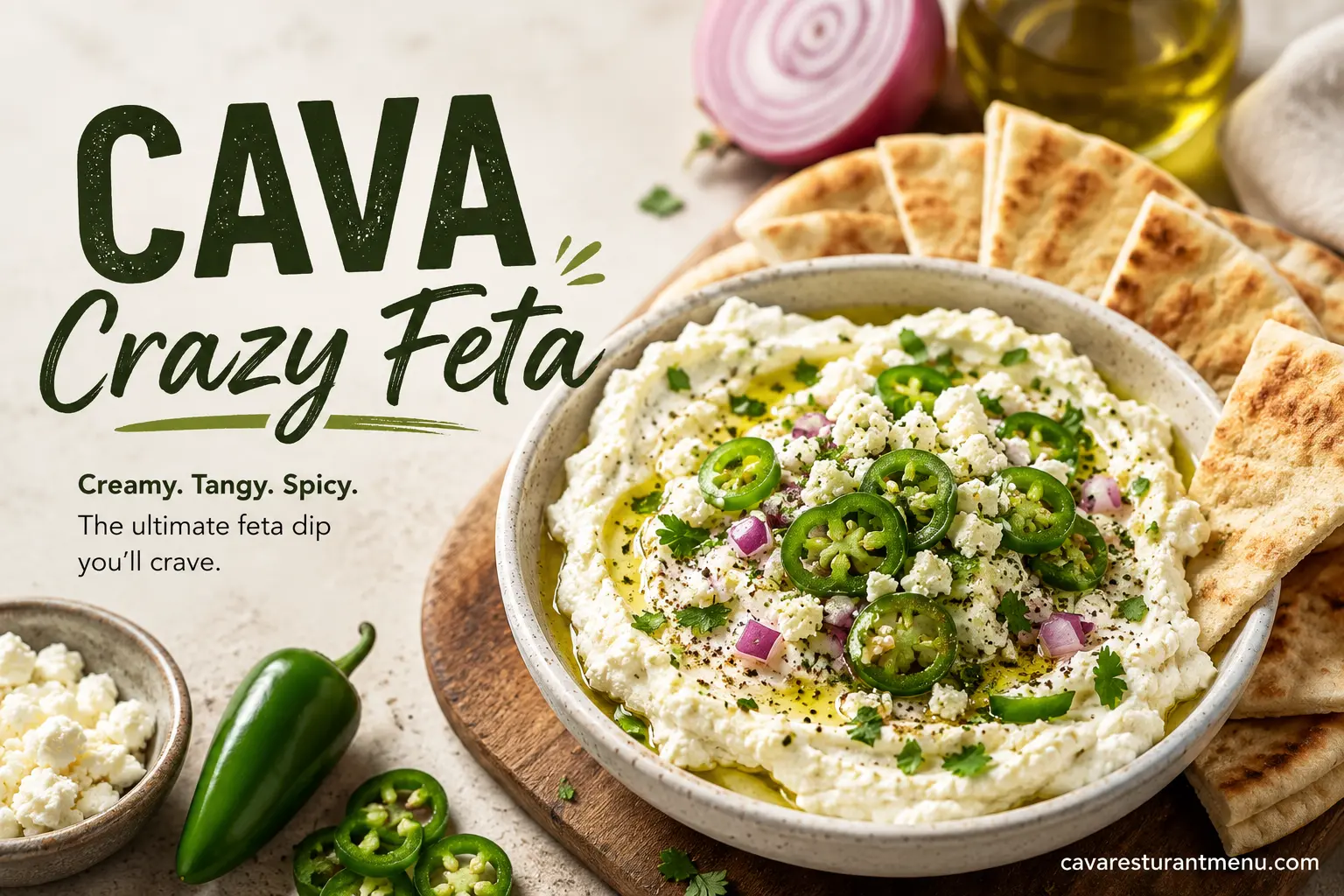 crazy feta dip