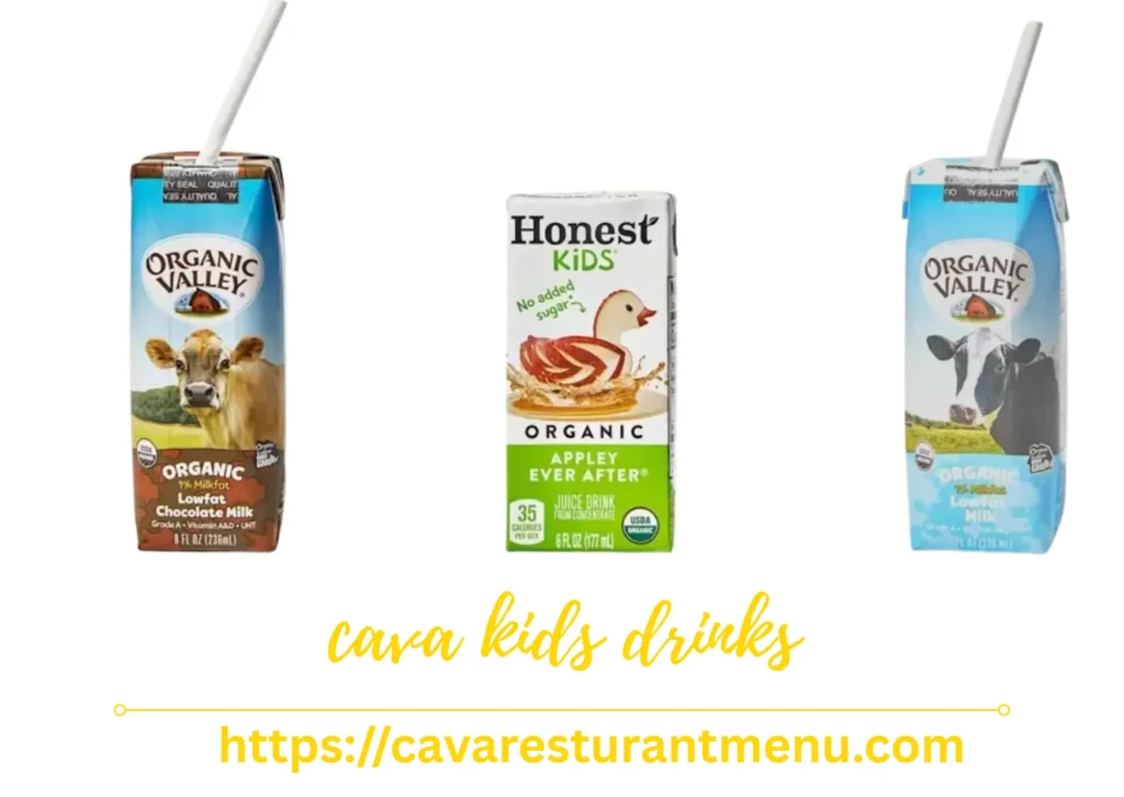cava kids drinks